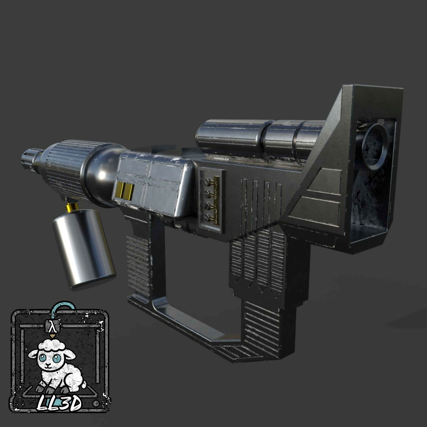 Merr-Sonn CR-24 Flame Rifle STL