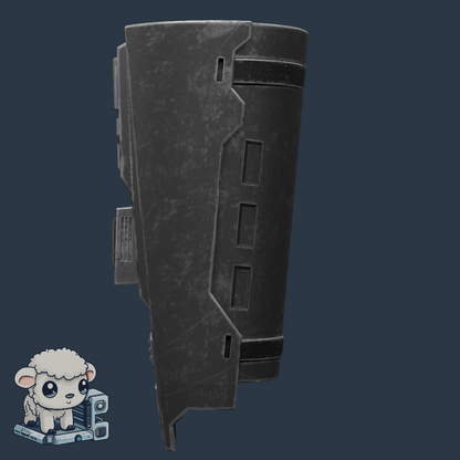 Star Wars Mandalorian Cosplay LL3D Modular Bracers STL