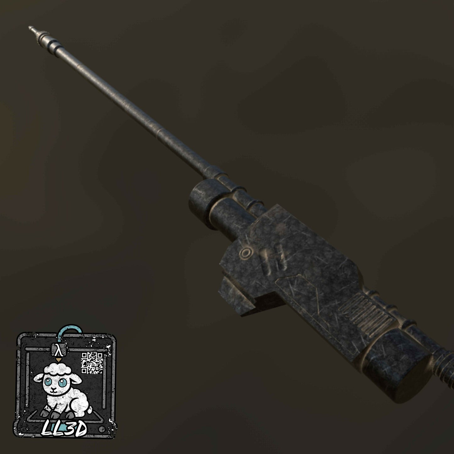 Star Wars Boushh Electro Staff STL
