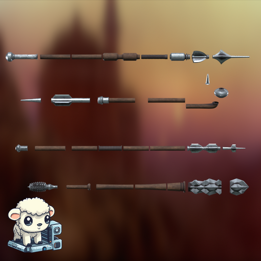 Star Wars Gaffi Sticks 4 Pack STL