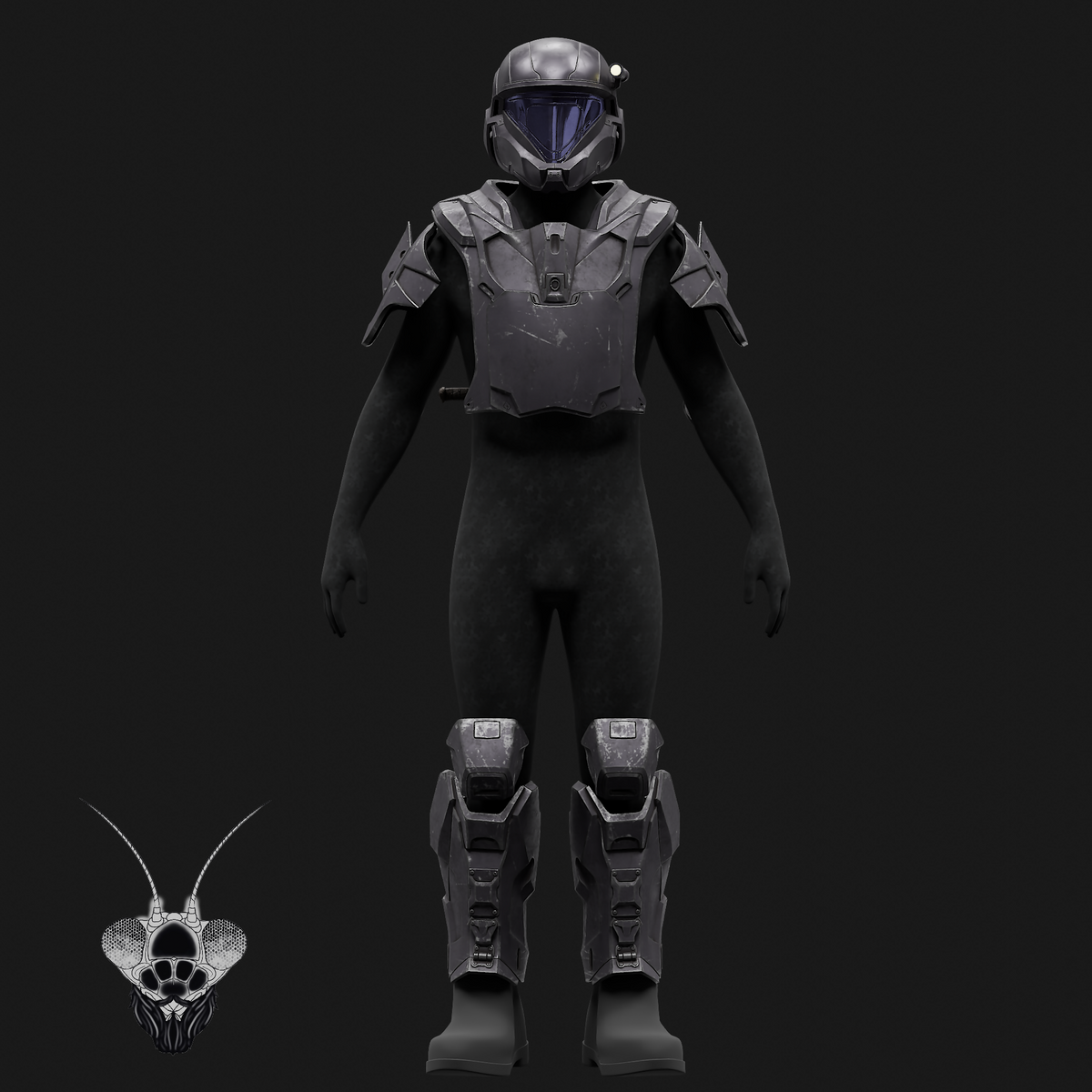 Halo 2 Anniversary ODST Armor and Helmet Digital File