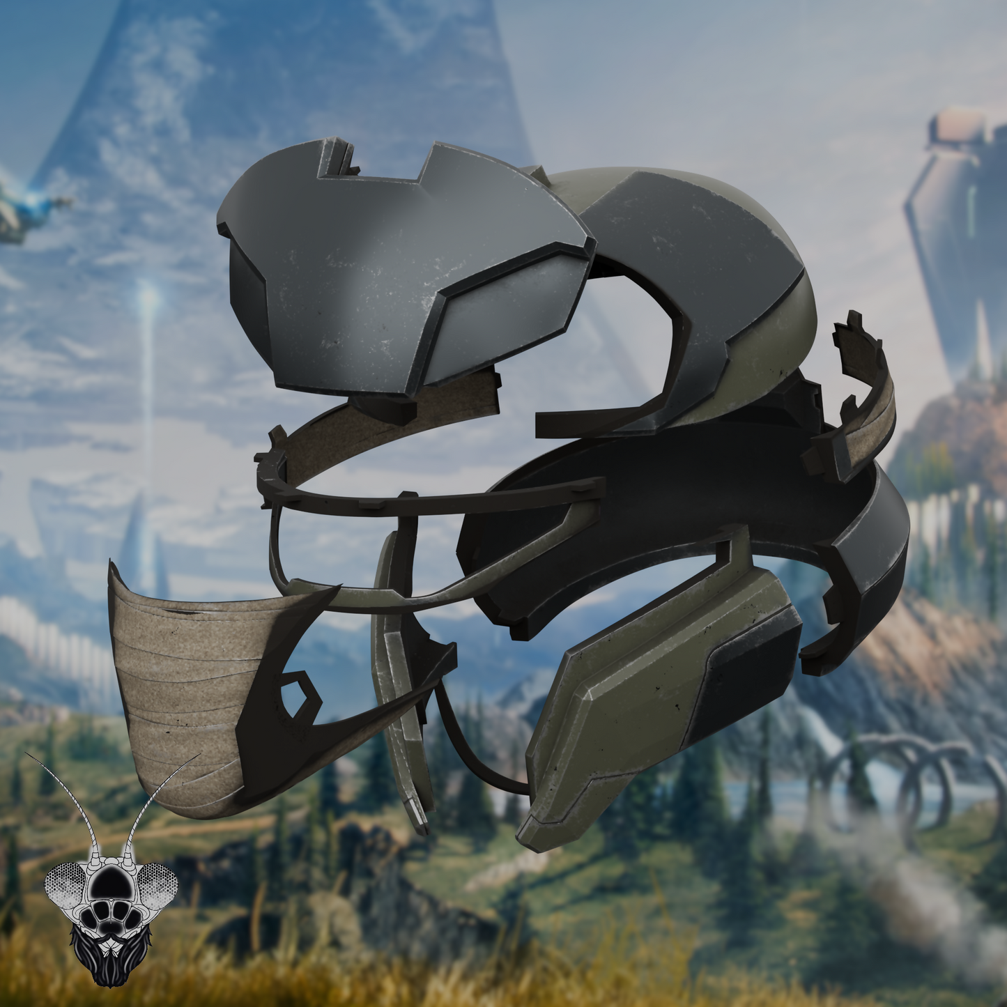 Halo Infinite Agitator Helmet