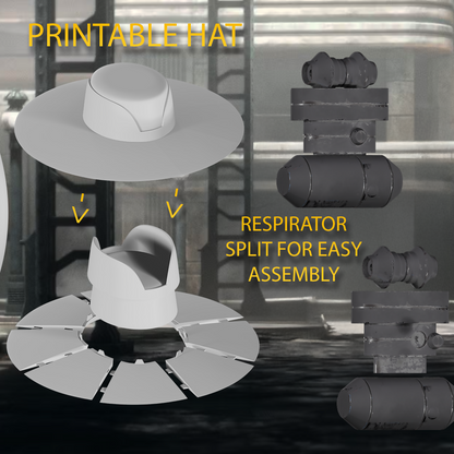 Cad Bane Helmet - 3d Print Files