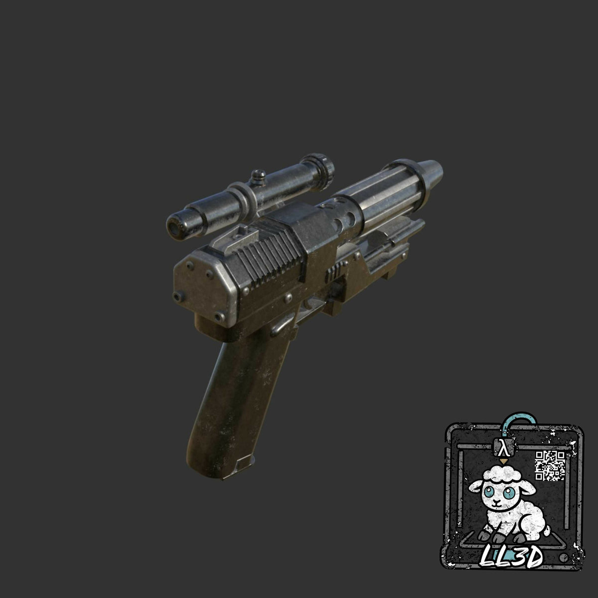 Zero Company DH-16 Blaster Pistol