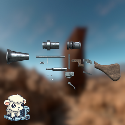 Star Wars RoTJ Jawa Ionization Blaster STL