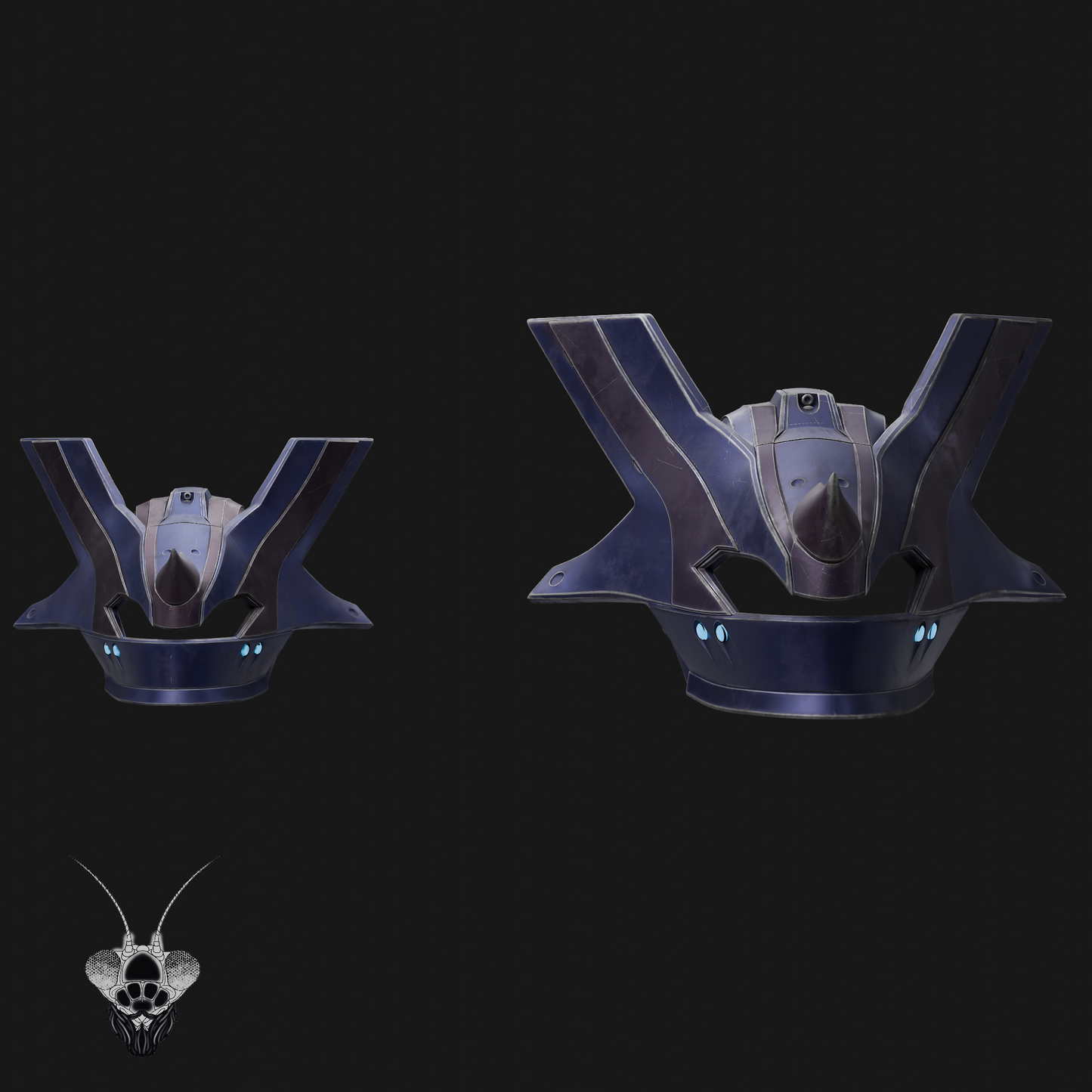 Halo 3 Brute Captain Helmet
