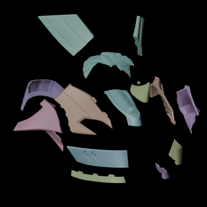 Halo 3 Brute Captain Helmet