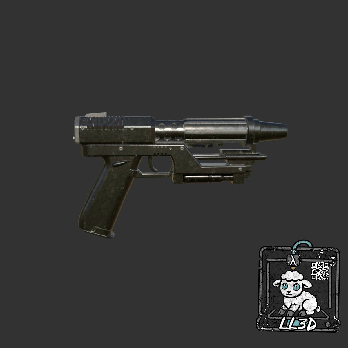 Zero Company DH-16 Blaster Pistol