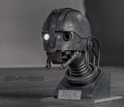 SM-33 Bust 3D Model STL File