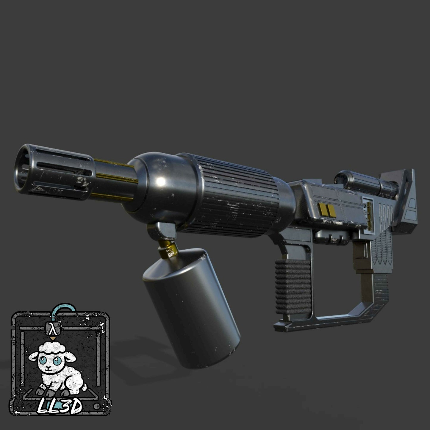 Merr-Sonn CR-24 Flame Rifle STL