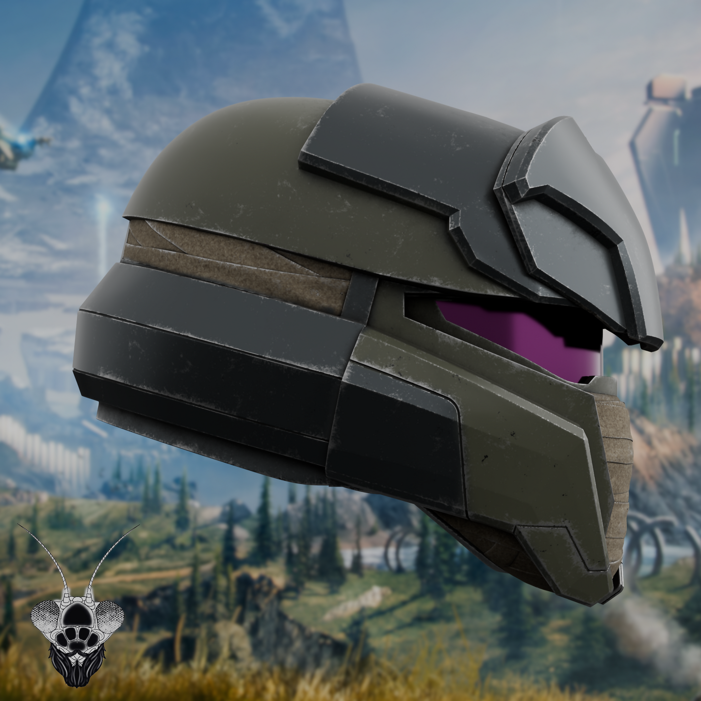 Halo Infinite Agitator Helmet