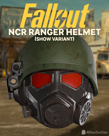 NCR Ranger Helmet - Fallout Show Variant 3D Print File