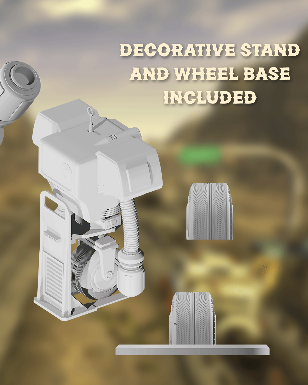 Fallout New Vegas Securitron 1/6 Figure STL