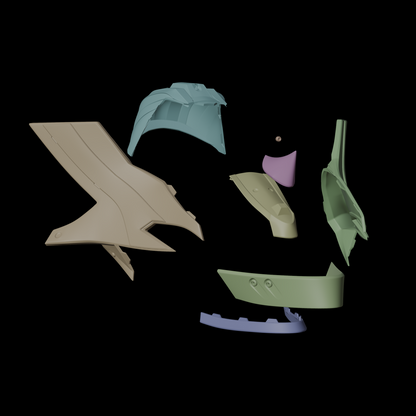Halo 3 Brute Captain Helmet