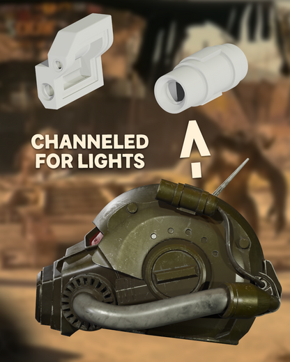 Fallout NCR Power Armor Helmet 3D Print File