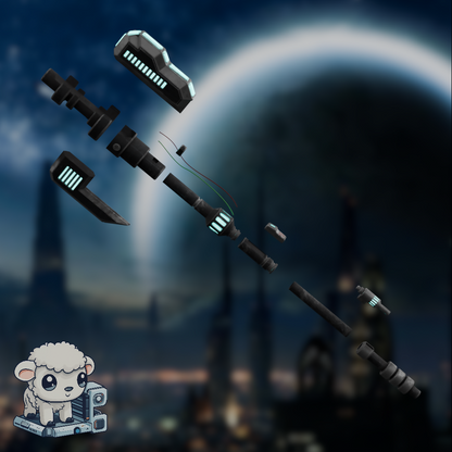 Star Wars Cosplay Spear/Axe/Hammer Combo STL Pack