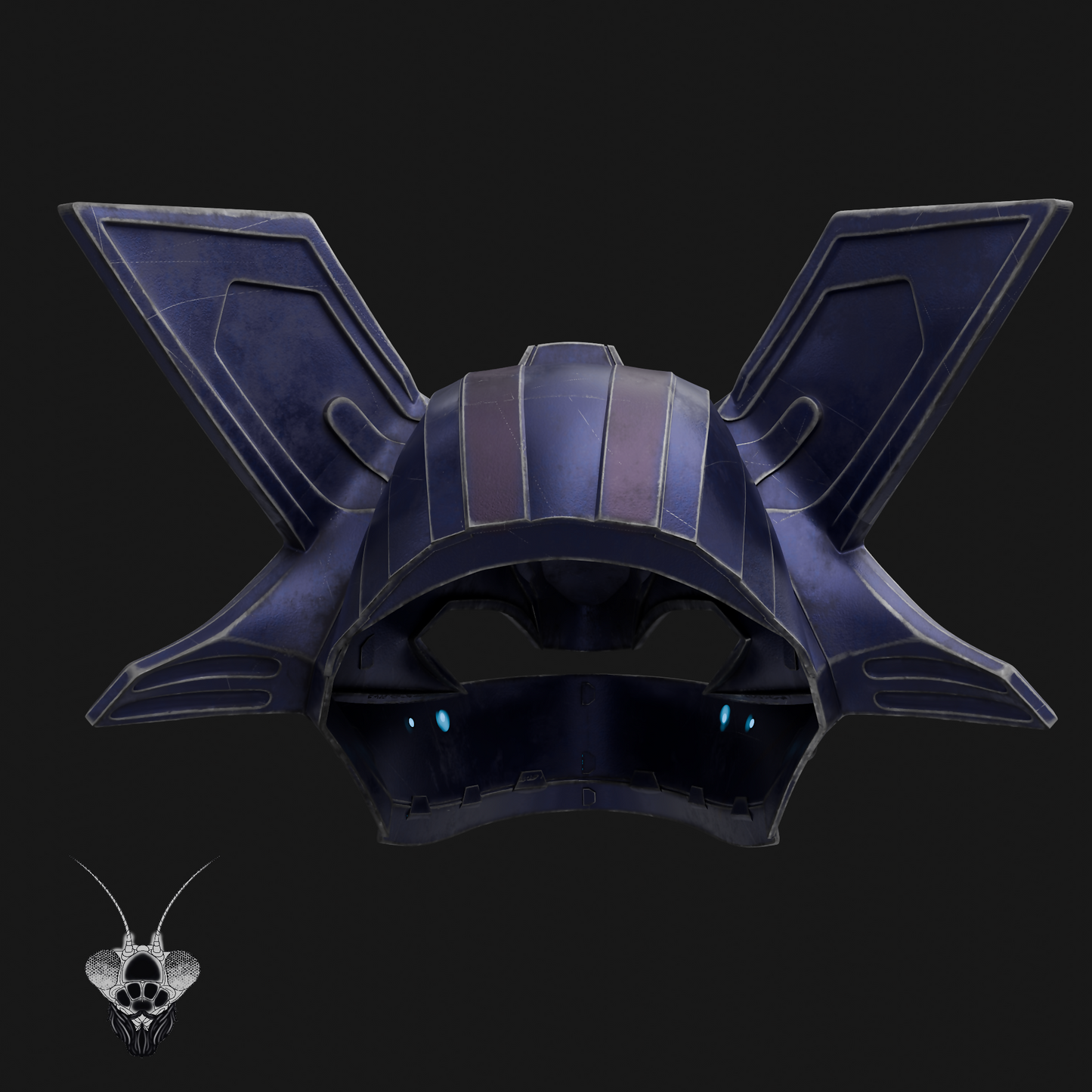 Halo 3 Brute Captain Helmet