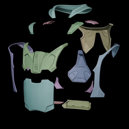 Halo 2 Anniversary ODST Armor and Helmet Digital File