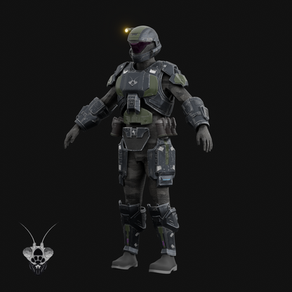 Halo Reach ODST and Marine Armor