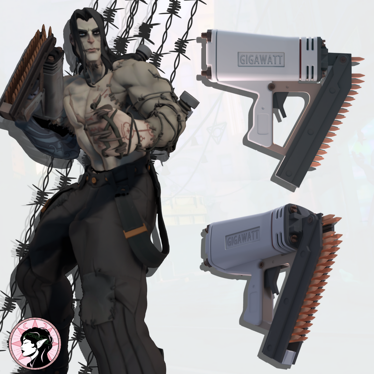 Viktor Nail Gun | Deadlock