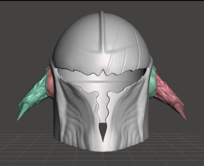Mandalorian Crusader Helmet STL