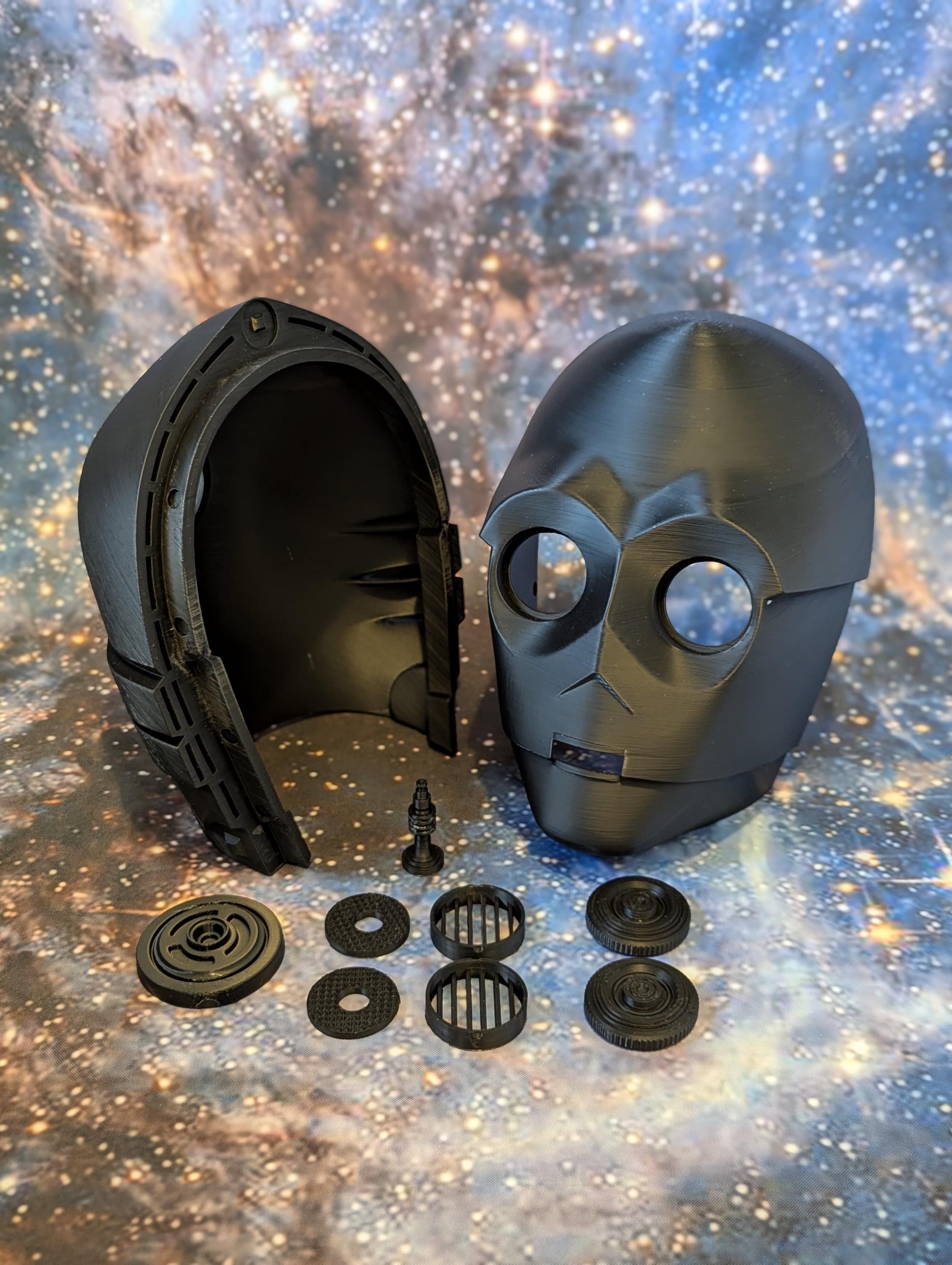 C3PO Wearable Helmet Kit – Jawa Brothers Customs