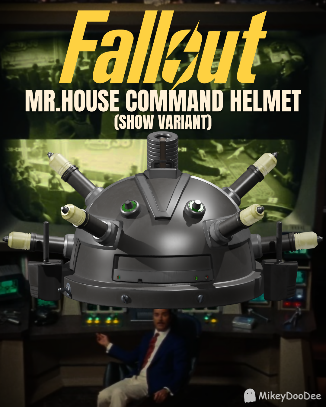 Fallout Mr.House Helmet STL