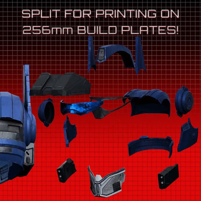 Spartan Prime - Halo Transformers Helmet