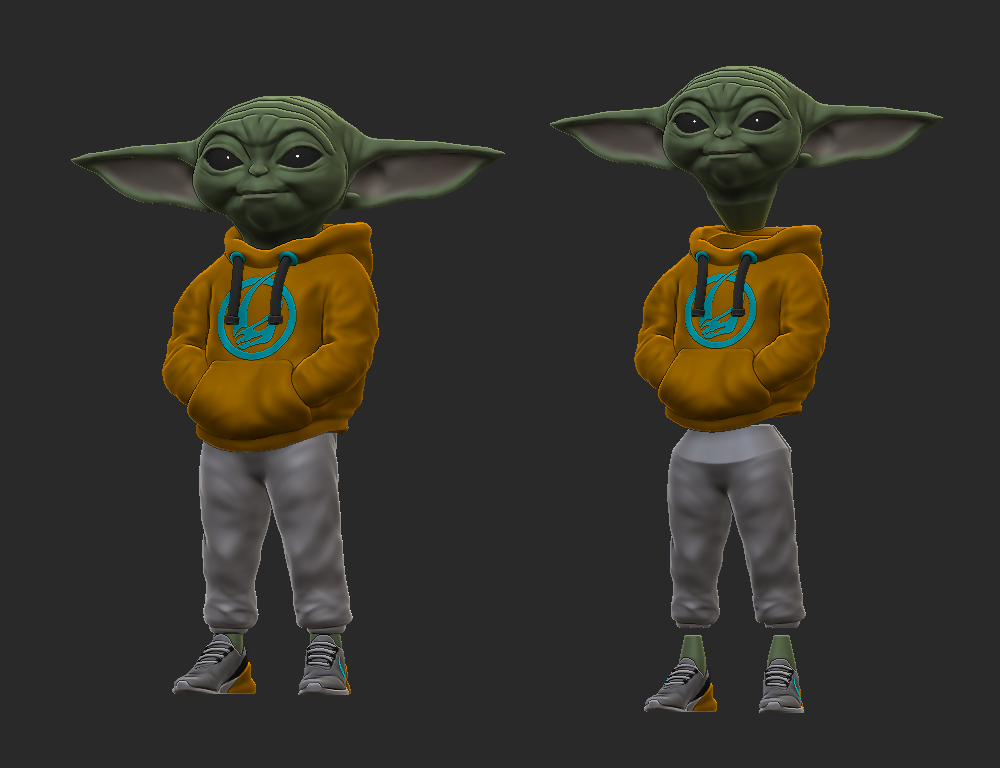 Star Wars Chill Grogu STL