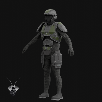 Halo Reach ODST and Marine Armor