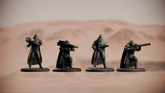 Helldivers Heavy Weapons Devastator Miniatures Digital STL File