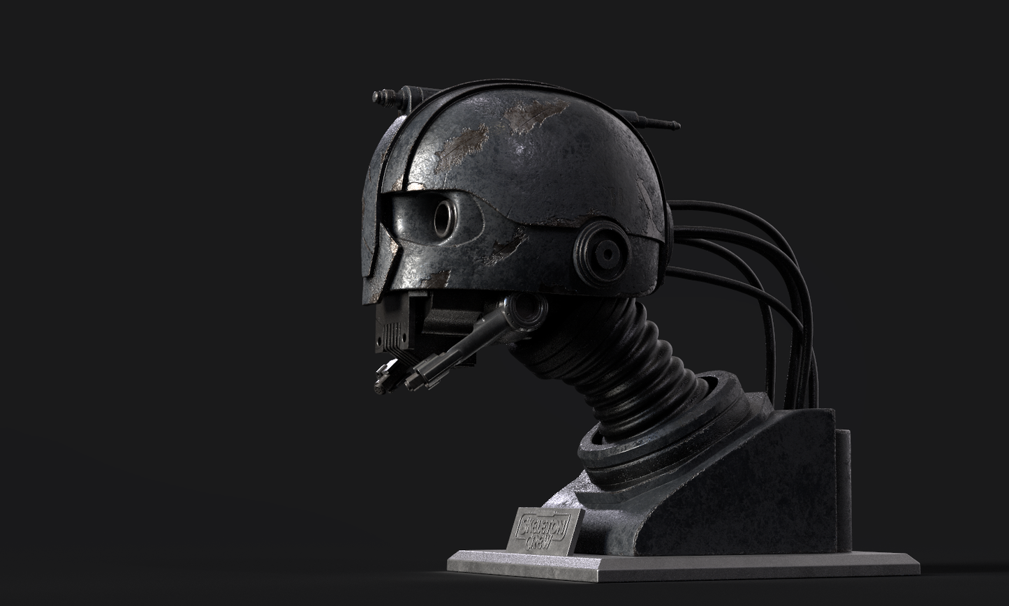 SM-33 Bust 3D Model STL File
