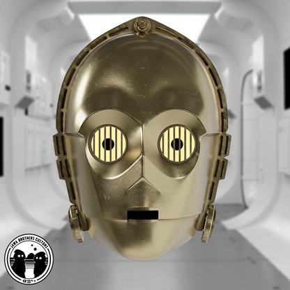 C3PO Wearable Helmet Model