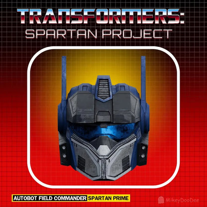 Spartan Prime - Halo Transformers Helmet