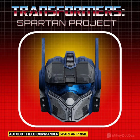 Spartan Prime - Halo Transformers Helmet