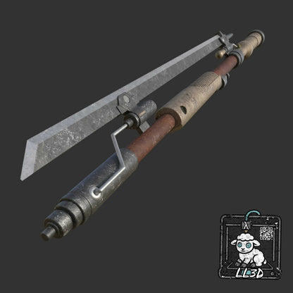 Star Wars ToR Vibrostaff Prop STL