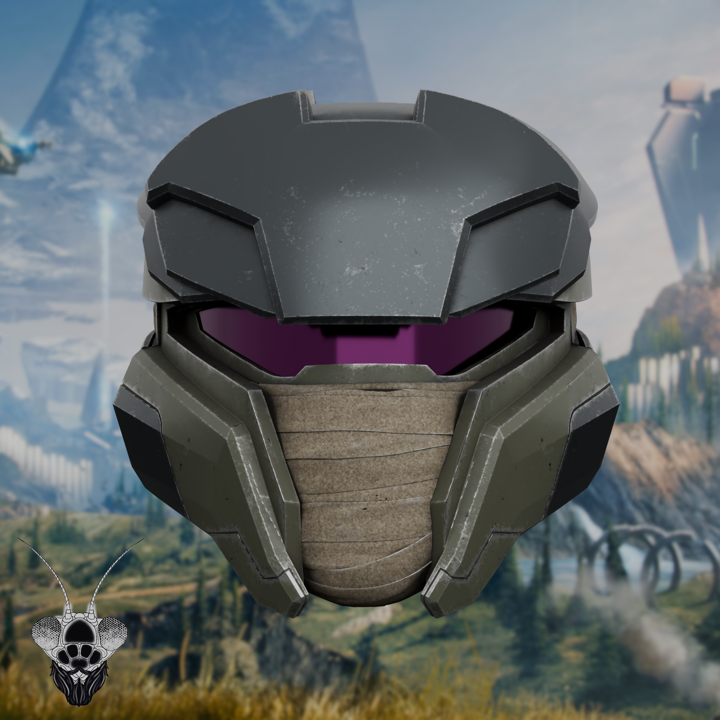 Halo Infinite Agitator Helmet