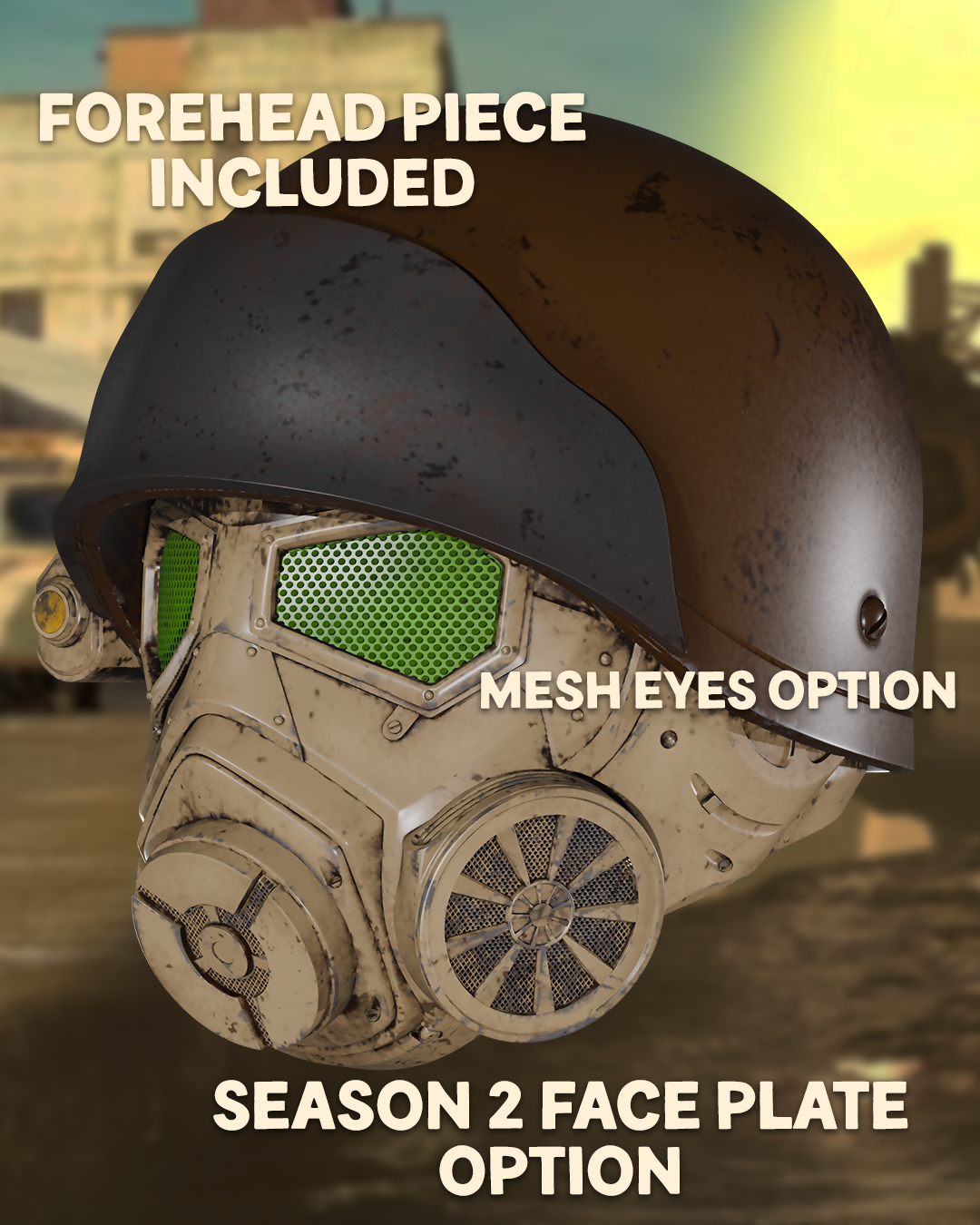 NCR Ranger Helmet - Fallout Show Variant 3D Print File