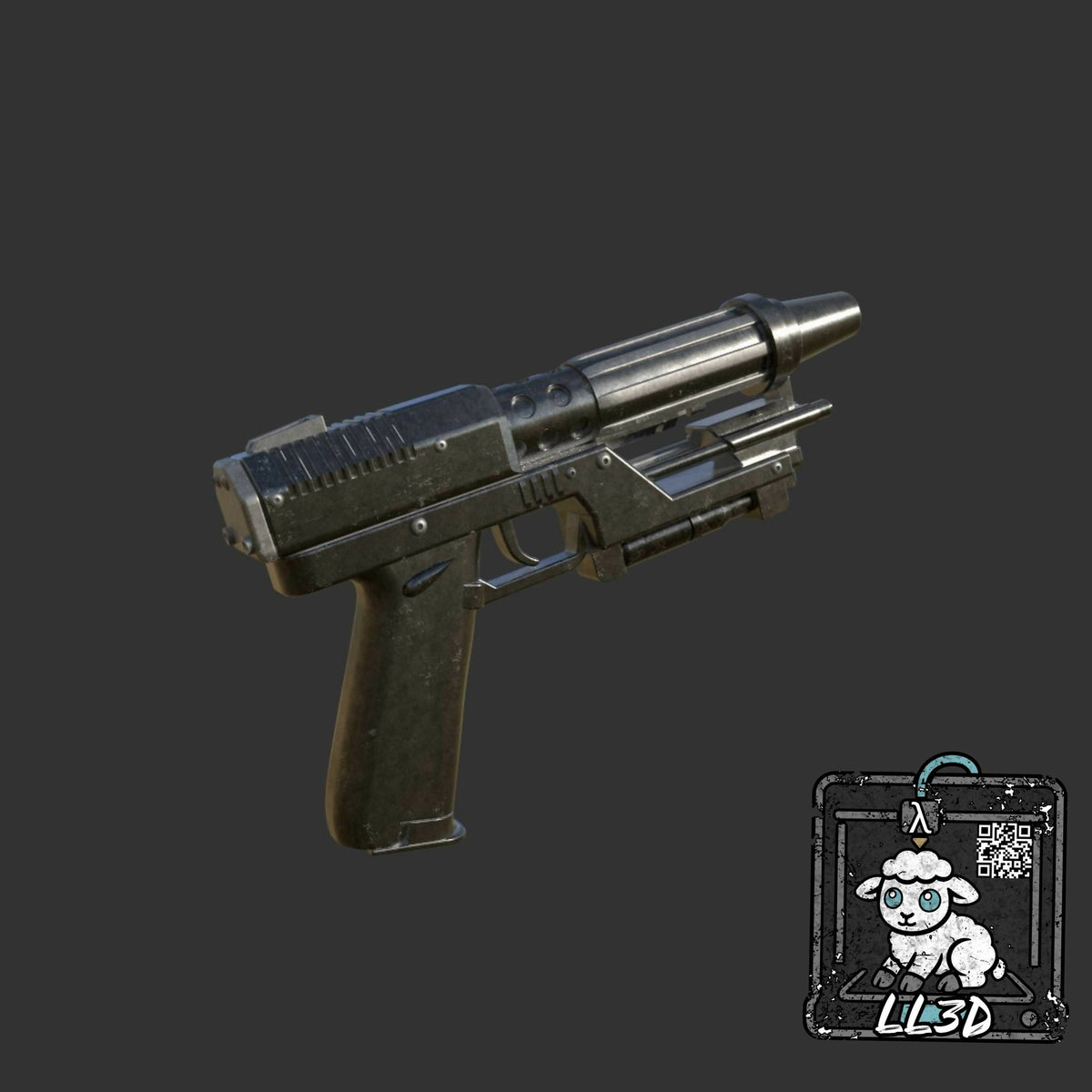 Zero Company DH-16 Blaster Pistol